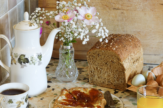 Enjoy breakfast